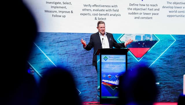 Digital transformation professionals in shipping industry