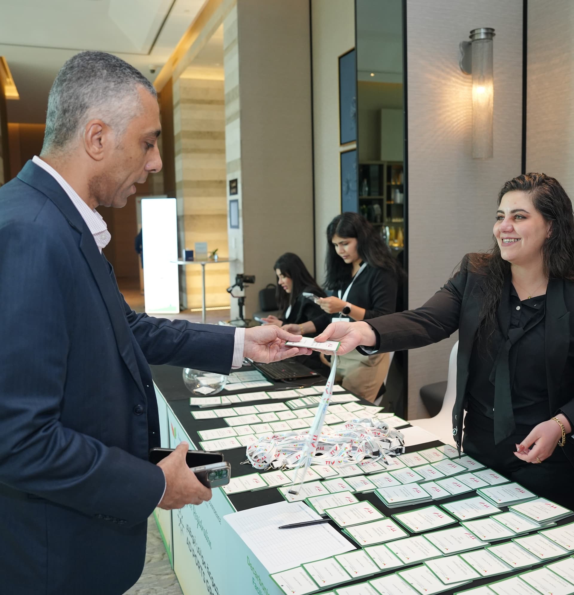 Secure online registration for maritime AI conference